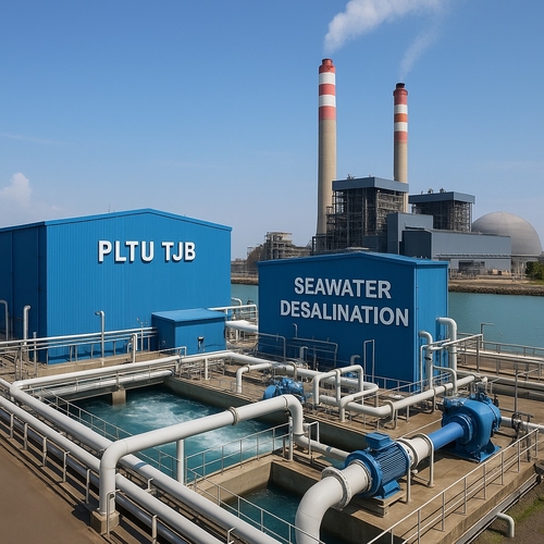 TJB Kohlekraftwerk Meerwasserentsalzung Vorbehandlung mit granulierter Aktivkohle