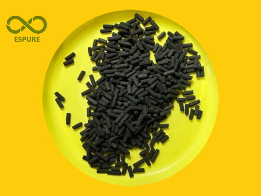 Ein guter Preis. H2S Kapazität 0,150 g/cm3 Imprägnierte Aktivkohle-Pellets zur Säure-Gas-Adsorption Online